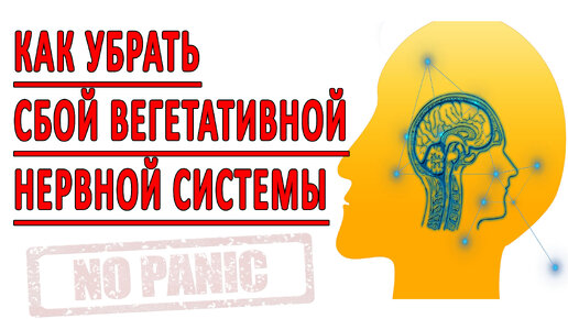 УБИРАЕМ ВЕГЕТАТИВНЫЙ СБОЙ ПРИ ЛЕЧЕНИИ НЕВРОЗА, ТРЕВОГИ, ВСД, ПАНИЧЕСКИХ АТАК