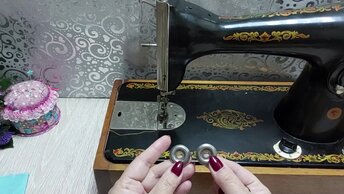 Старая швейная машинка ПМЗ - регулировка строчки, убираю петление, чищу и смазываю детали.