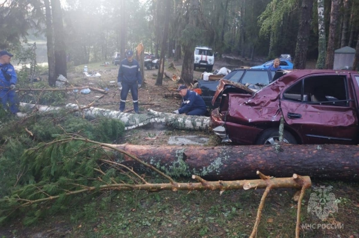    Появилось видео смертельного урагана на озере Яльчик в Марий Эл