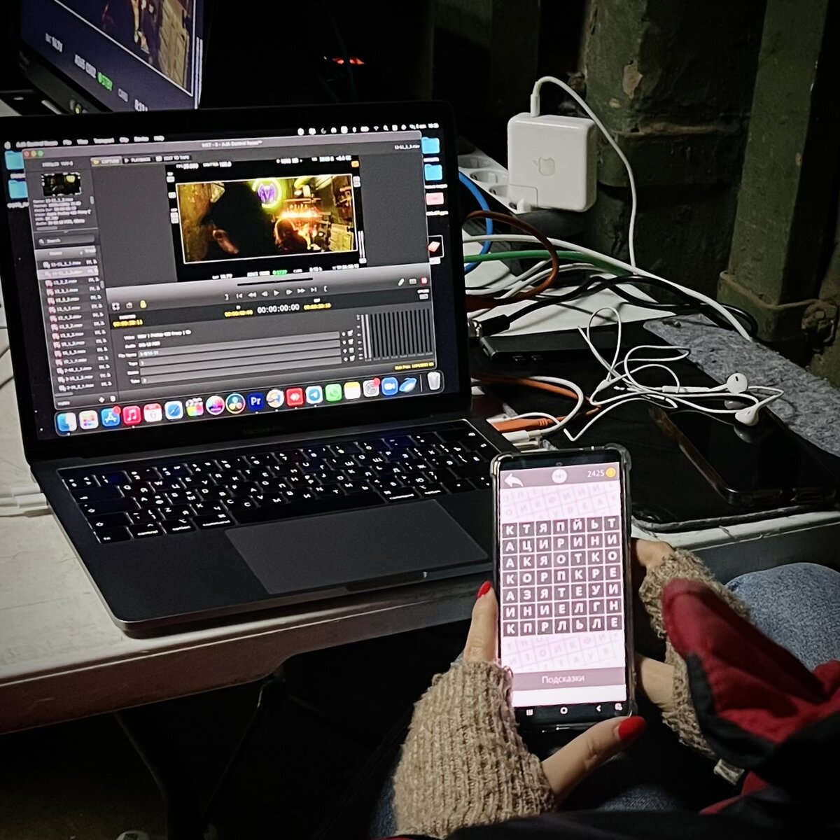 Фото монтажа на площадке с другого проекта