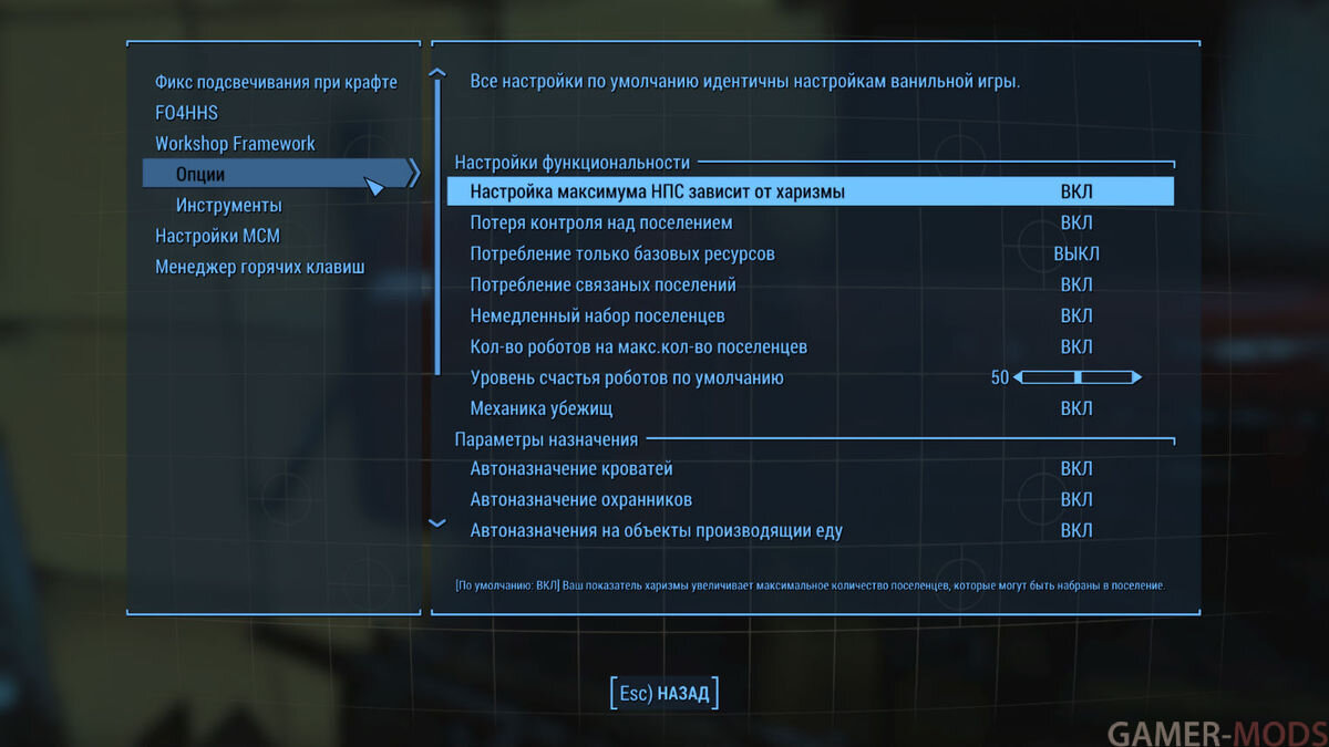 Workshop Framework (RUS) / Фреймворк Мастерской | Gamer-mods.ru | Дзен