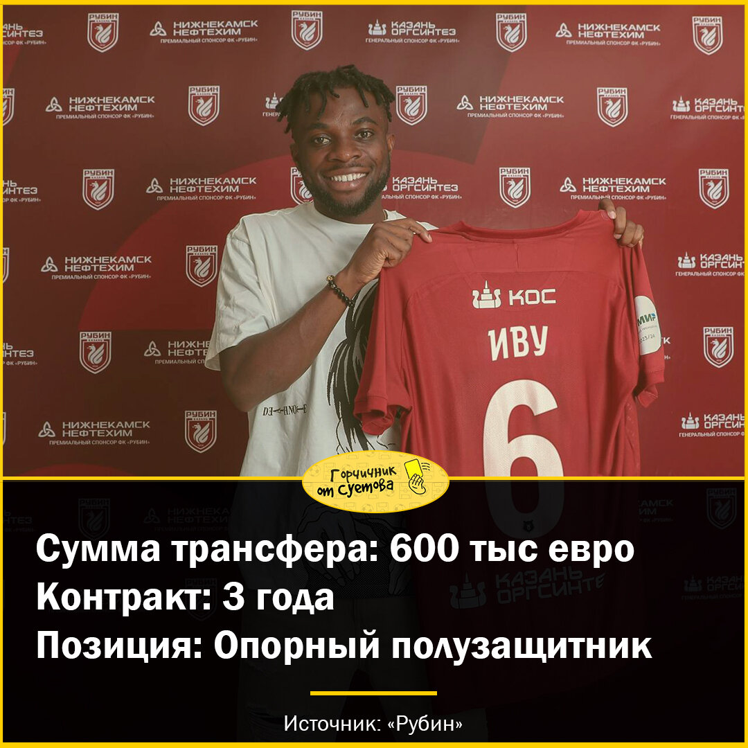 Основные данные по трансферу