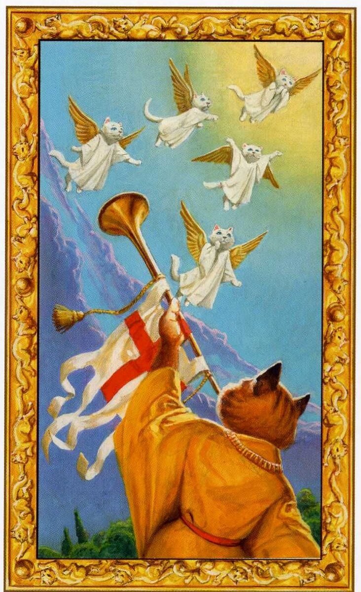 Таро белых кошек. Карта страшный суд. Восстановление отношений.