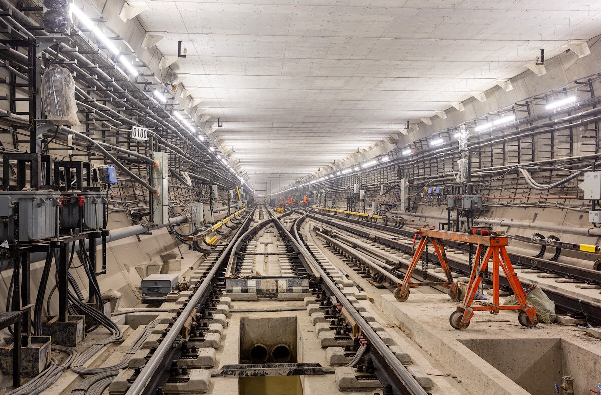 Двухпутный тоннель Некрасовской линии