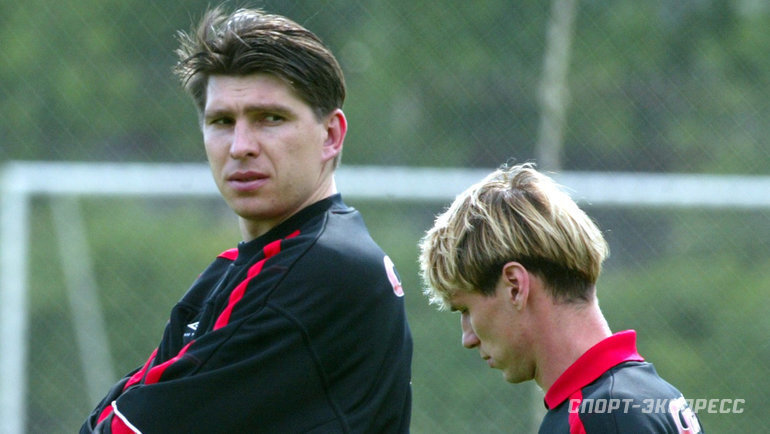    Андрей Чернышов и Егор Титов.Александр Федоров