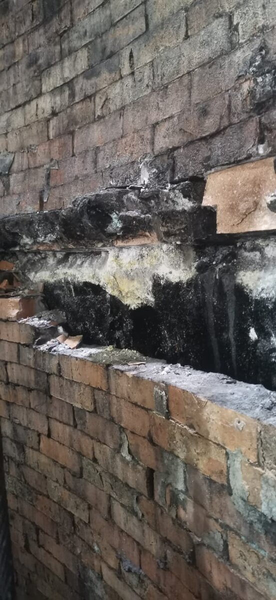 Фотография фиксирующая фактическое состояние трубы