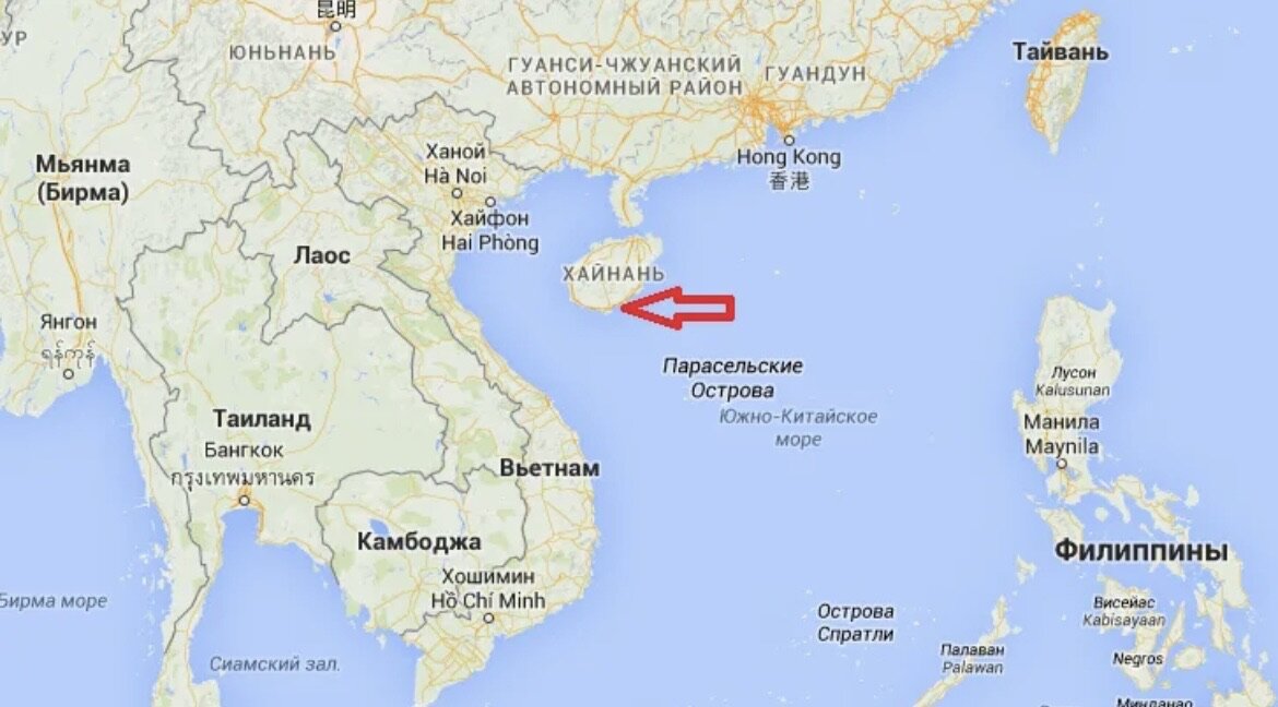 Какие моря омывают берега китая. Хайнань на карте Китая. Остров Хайнань на карте.