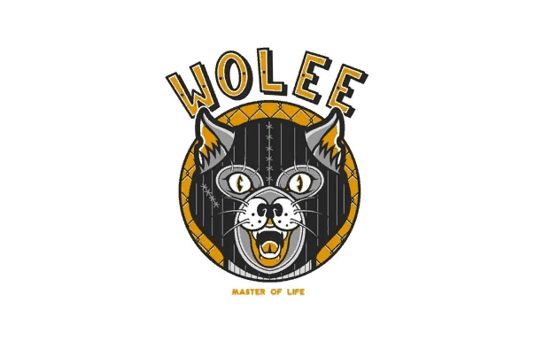 Wollee. Wolee. Wolee logo. Wolee кот. Wolee наклейки логотипа.