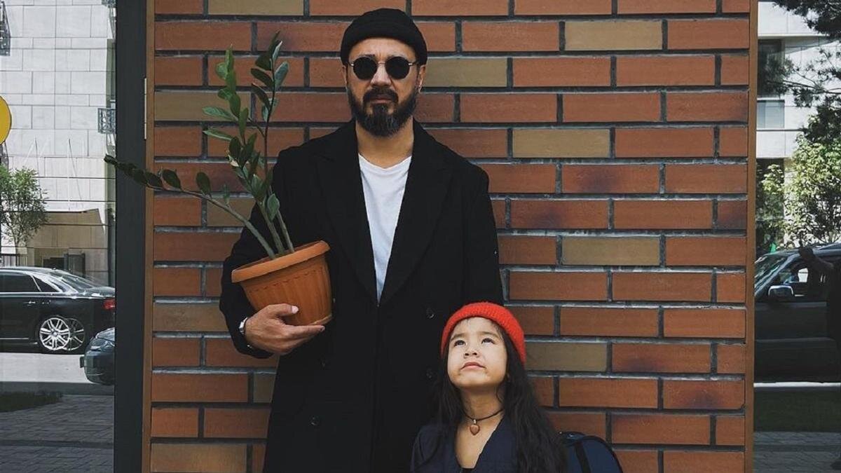    Берик Айтжанов с дочерью:instagram.com/berik_aitzhanov