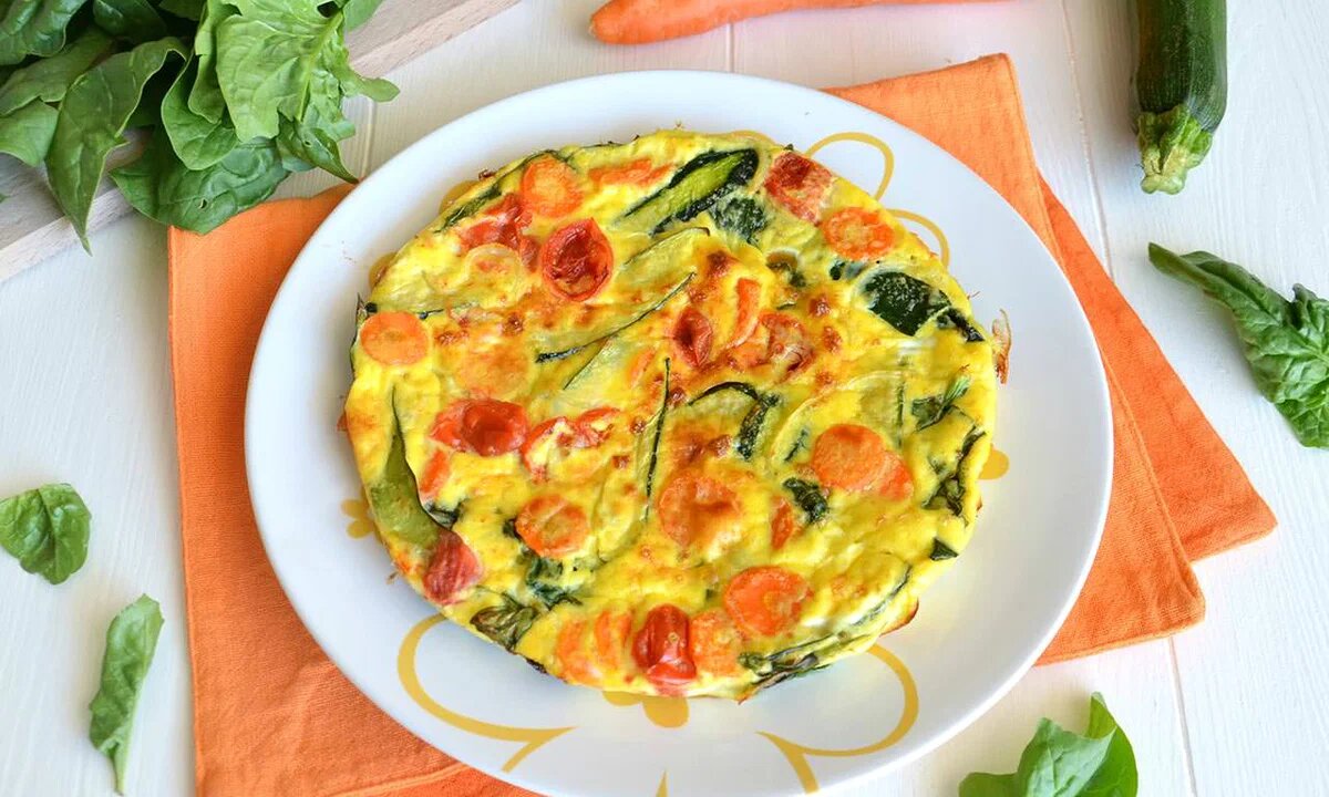 Вкусно и сытно! Итальянский ОВОЩНОЙ ПИРОГ- ОМЛЕТ на сковороде. Рецепт от Всегда 