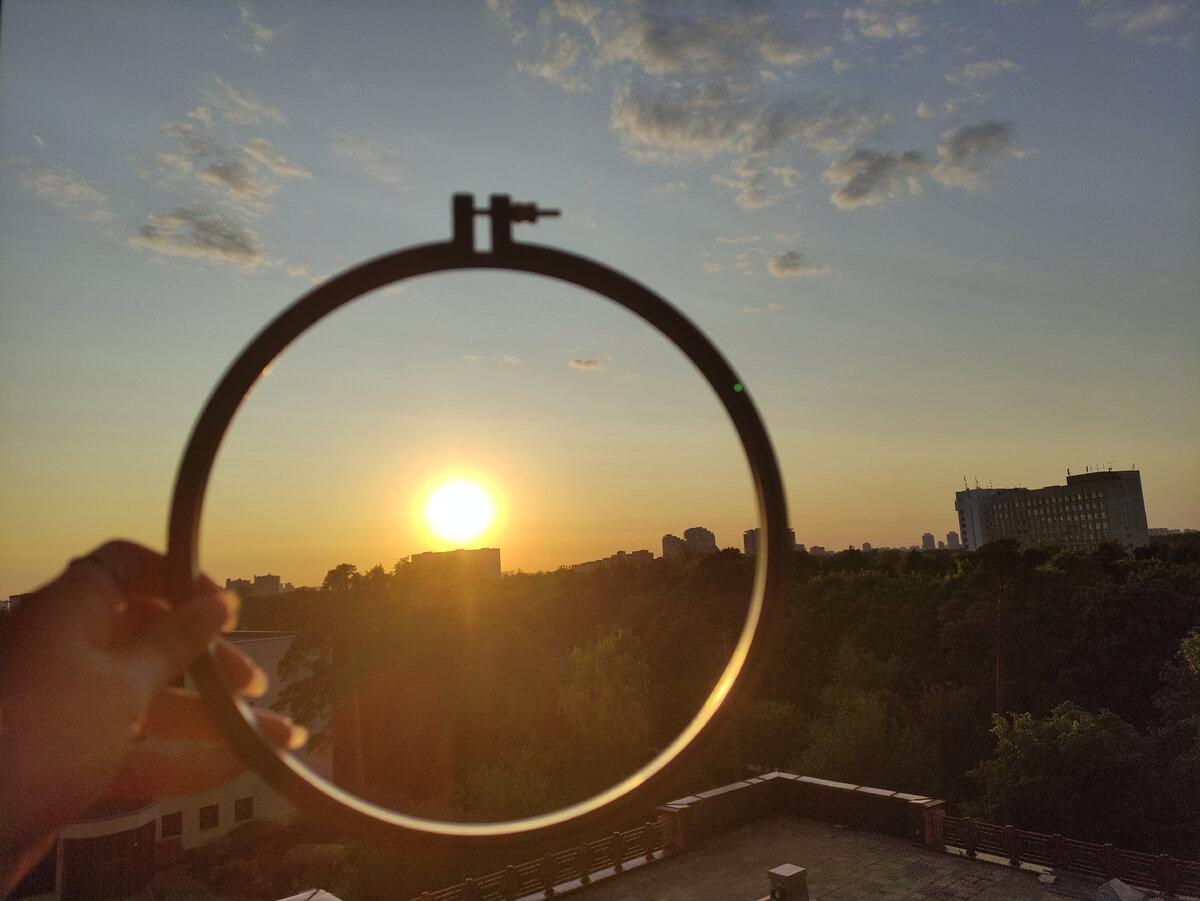 вышиваем летом - лето в пяльцах