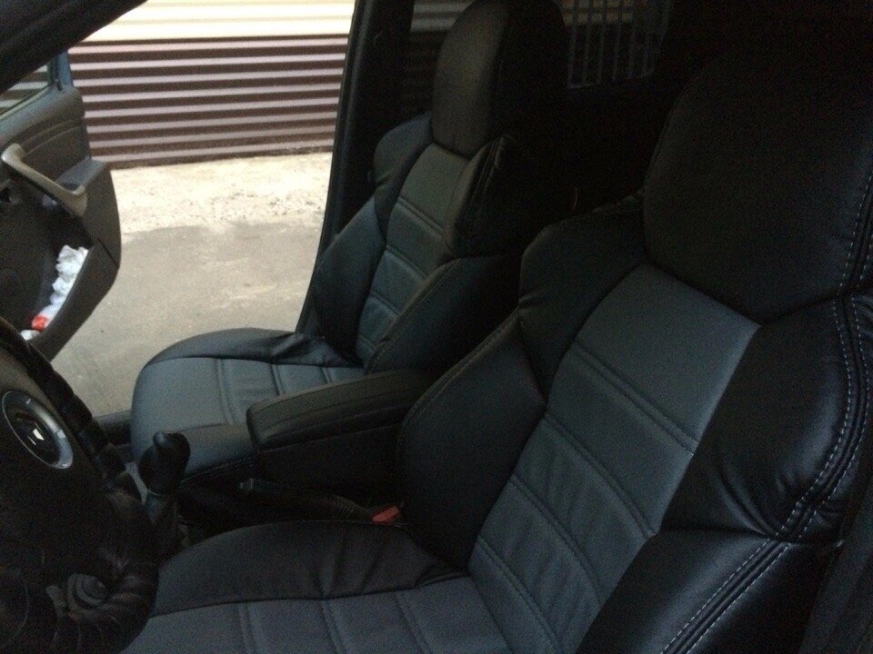 Б/у сидения Audi A3 S-line в Renault Logan (УСТАНОВКА)
