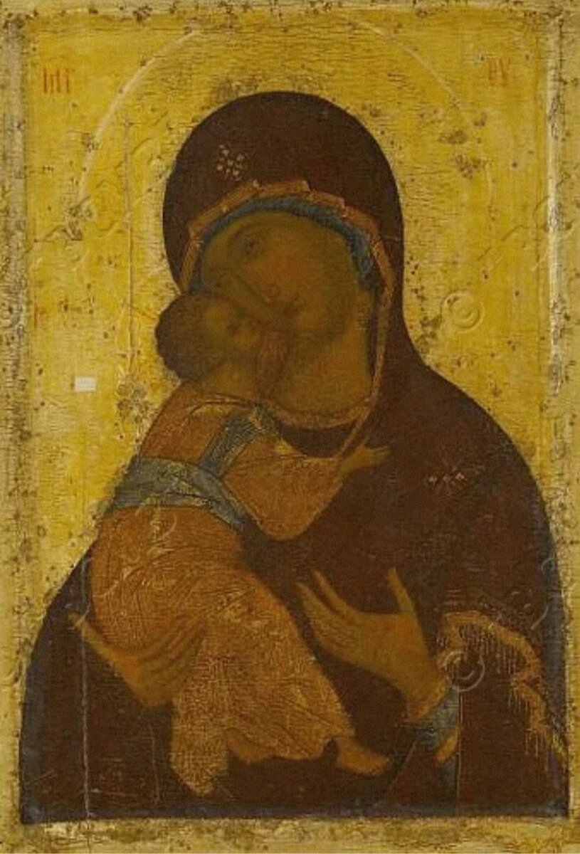 Богоматерь Владимирская. Андрей Рублев (?)