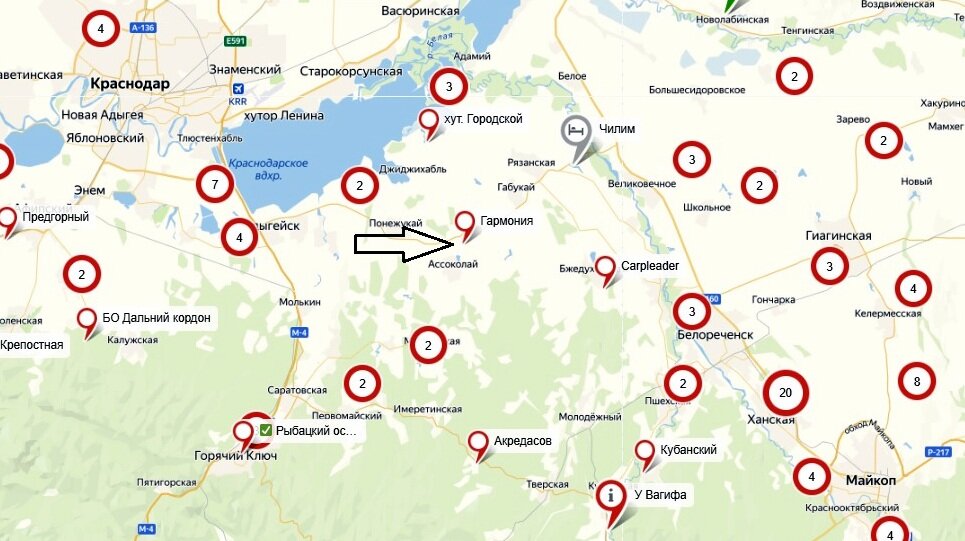 Карта платных прудов саратовской области