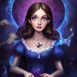 Добрая Волшебница. Сгенерировано нейросетью