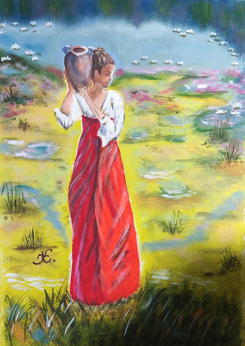 Гуашь 18.07.2023г. Elena K. 