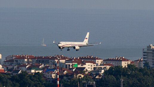 Ту-214, A330 и другие: посадки в аэропорту Сочи