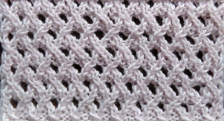 Лицевая сторона узора