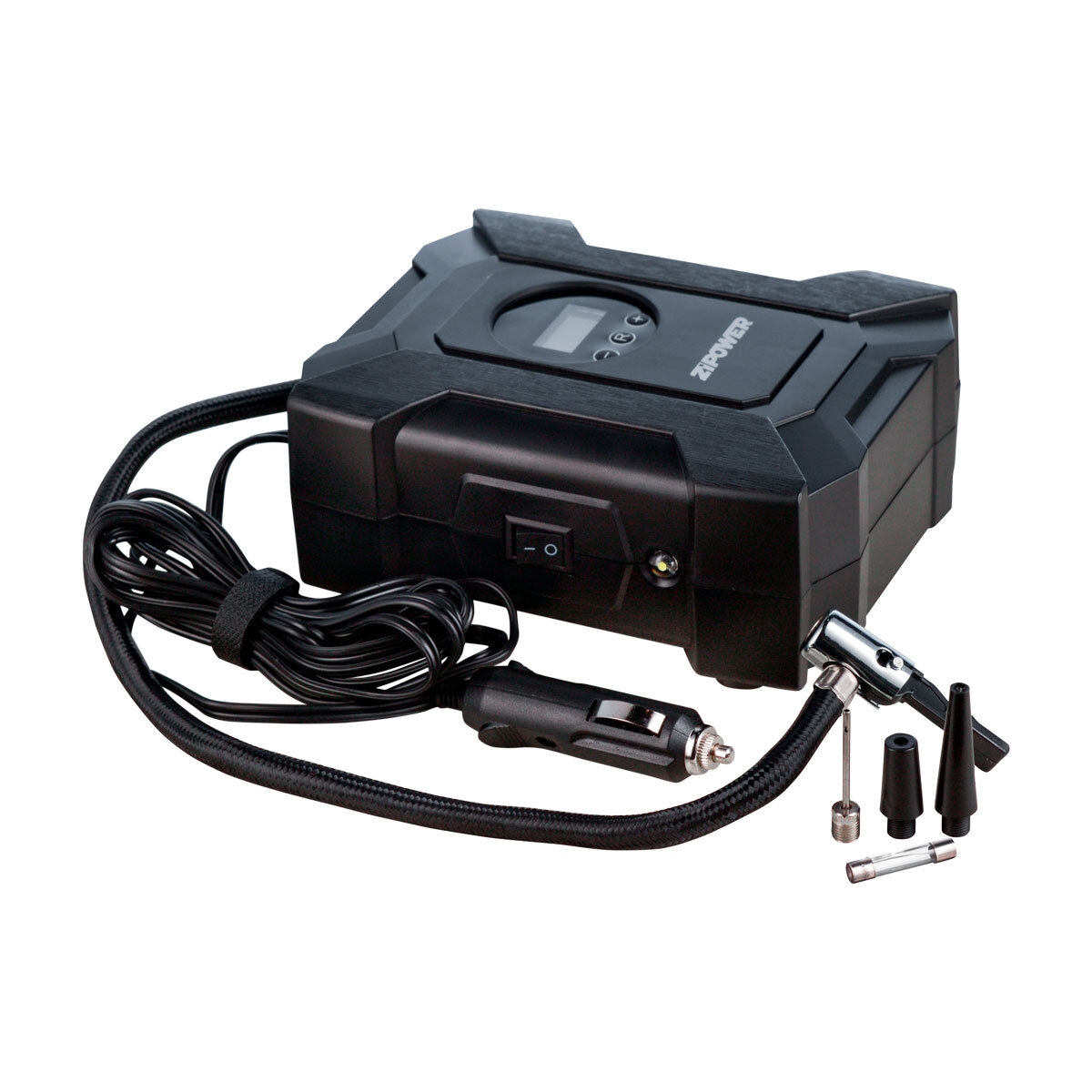 Портативный автомобильный компрессор ZiPOWER PM6525