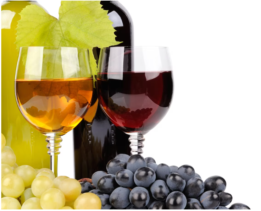 <a href="https://www.freepik.com/free-photo/wine-bottle-glass-grapes-isolated-white_11011773.htm?query=%D0%B2%D0%B8%D0%BD%D0%BE#from_view=detail_alsolike">Image by byrdyak</a> on Freepik