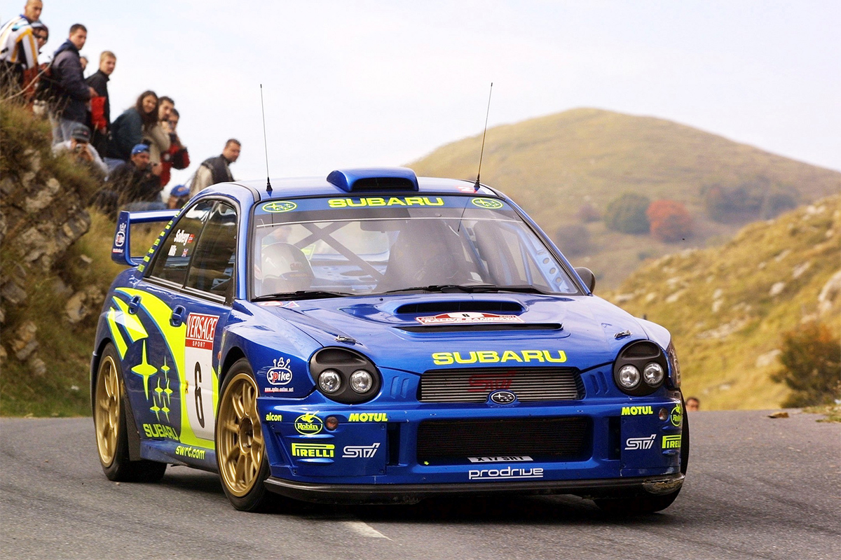 Subaru Impreza раллийная