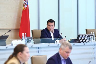   Совещание Губернатора Московской области Андрея Воробьева с руководящим составом правительства Московской области и главами городских округов © Антон Чернов, «Подмосковье Сегодня»