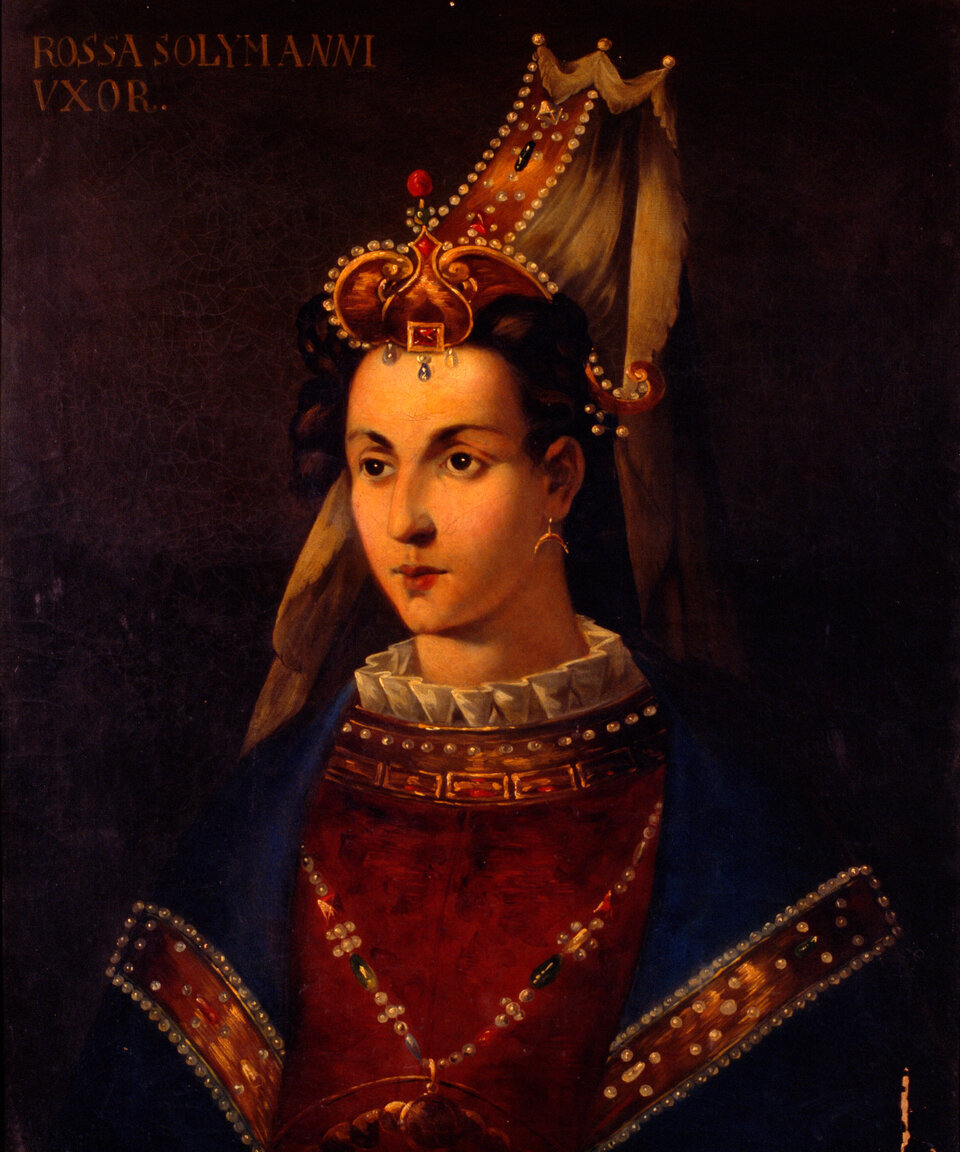    Портрет Хюррем-султан. Неизвестный автор, около 1540–1550 гг.
