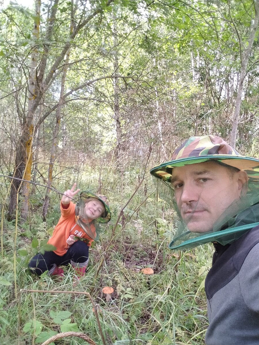 Довольное лицо дочки)!