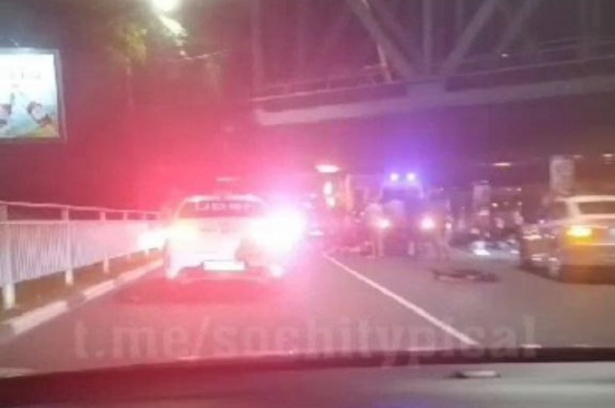    В Сочи полиция устанавливает личность девушки, которая погибла в ДТП