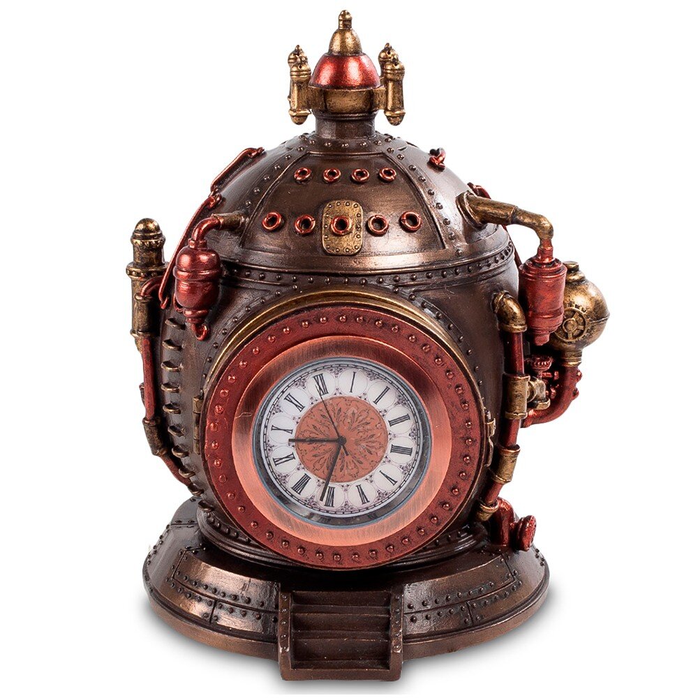 Шкатулка с часами Стимпанк «Машина времени» 6318 руб