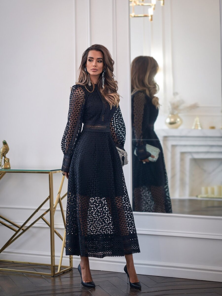 Волшебные кружевные платья всегда привлекают внимание, поскольку придают невероятную женственность и красоту.-10