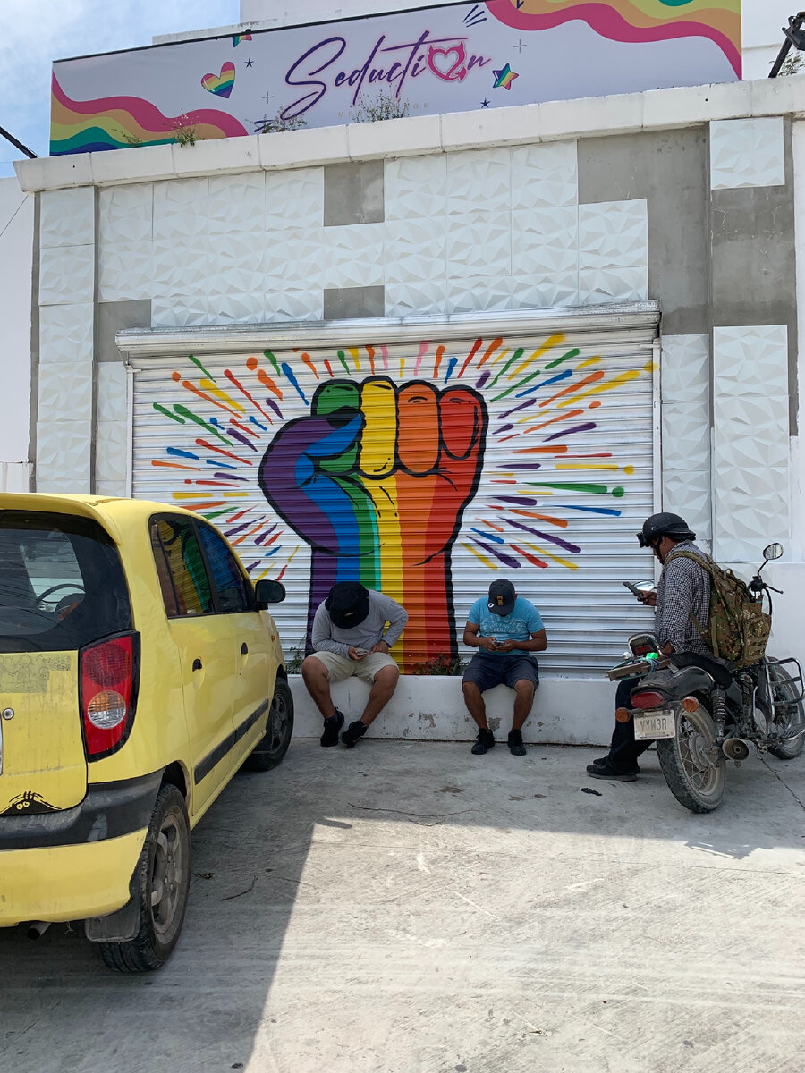 Стрит-арт в Канкуне