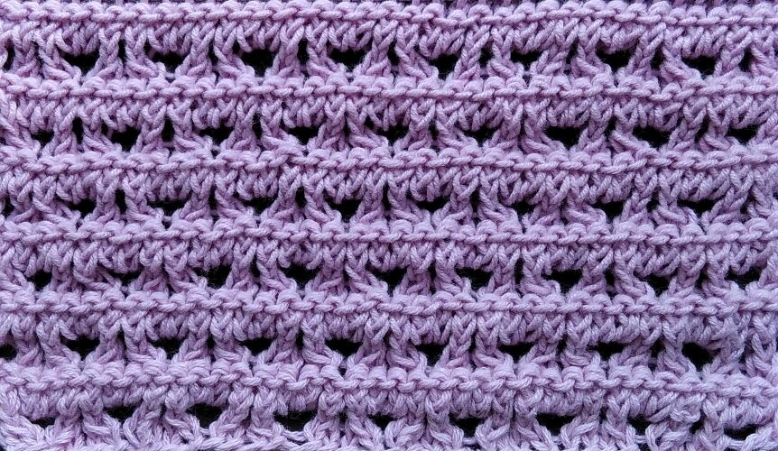 Лицевая сторона узора