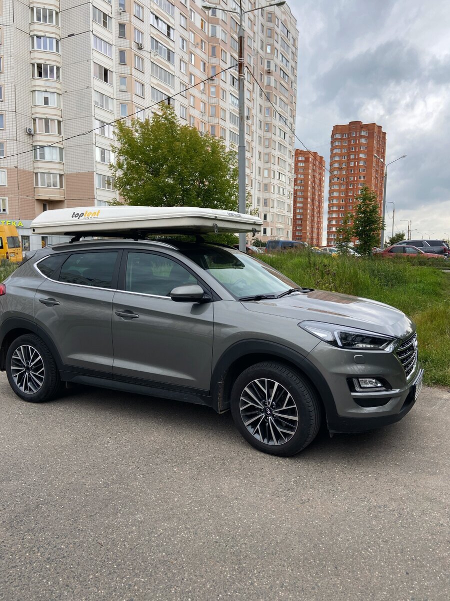 палатка на крыше нашего авто