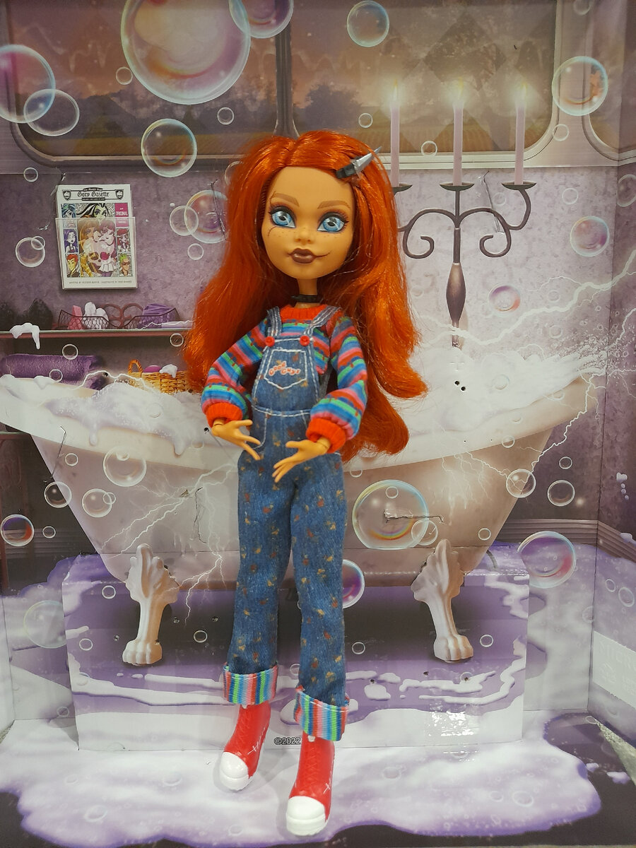 Monster High Skullector Chucky and Tiffany set | Таня и путешествие по  Кукляндии | Дзен