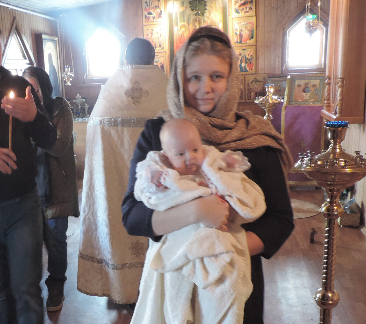 Спустя 6 месяцев после родов....