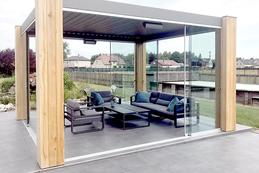 Современная беседка