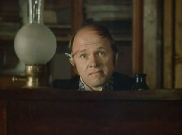 Сергей Лосев в одном из своих первых фильмов "Нос" источник: kino-teatr.ru