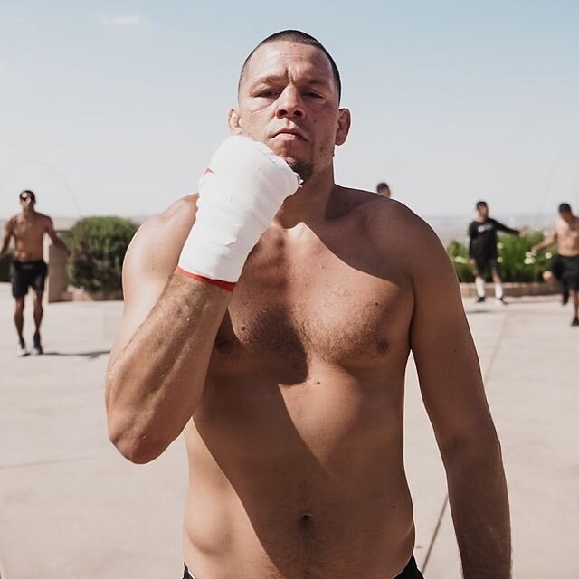 Нейт Диас собирается избить блогера в ринге. 