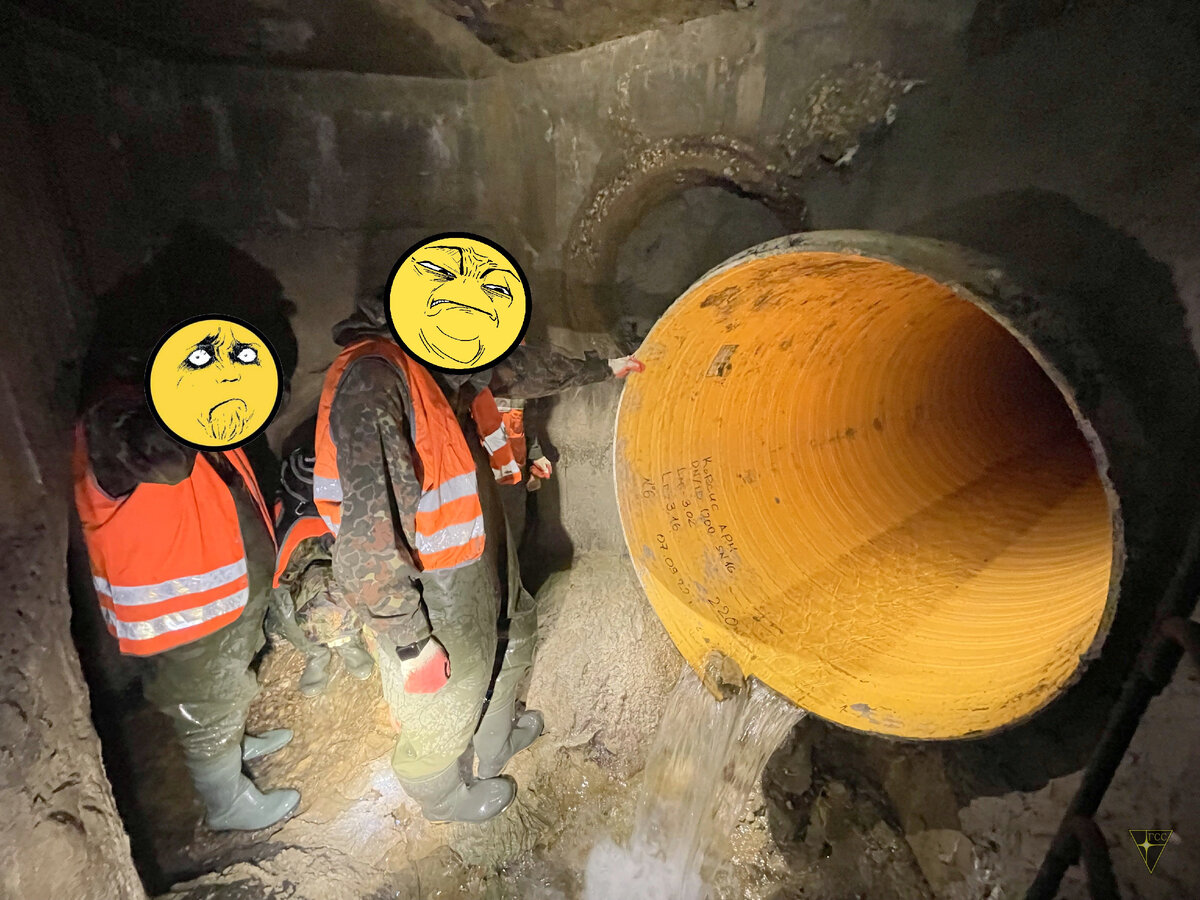 После Чуры мы ощутили, что есть ещё порох в пороховницах и ягоды в ягодицах. И отчего бы не посетить коллектор некоего ручья или скромной речки?-28