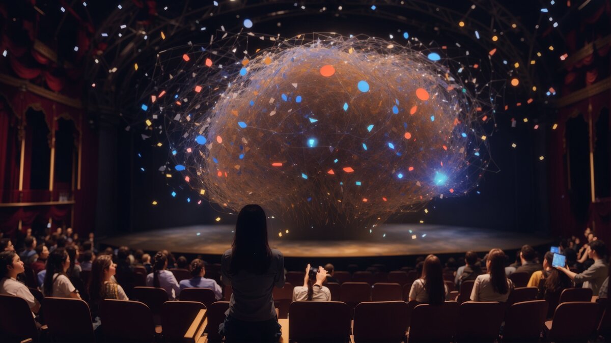 🎭 Мировая премьера спектакля «Пиросмани. Праздник одиночества», созданного с участием нейросети, состоится в октябре 2023 года в Москве!