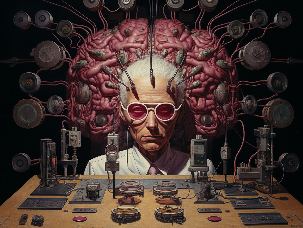 Midjorney: Парапсихолог