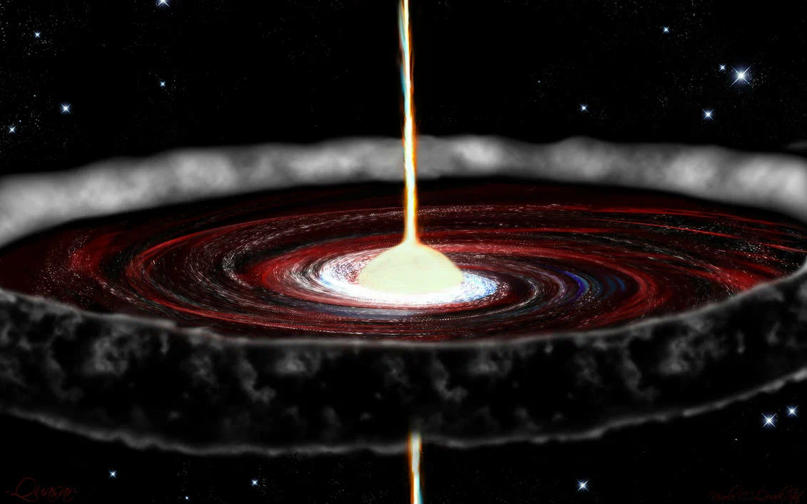 Что сильнее черной дыры. Черная дыра Квазар. Квазар Ulas j112001.48+064124.3. Блазар и Квазар. Квазар 8к.