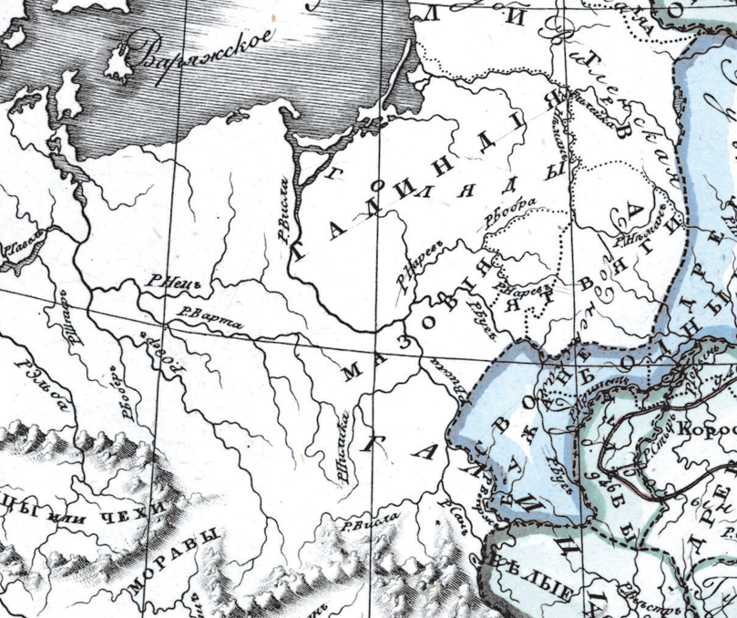 Источник: Атлас Российского государства, издания 1831-го года.