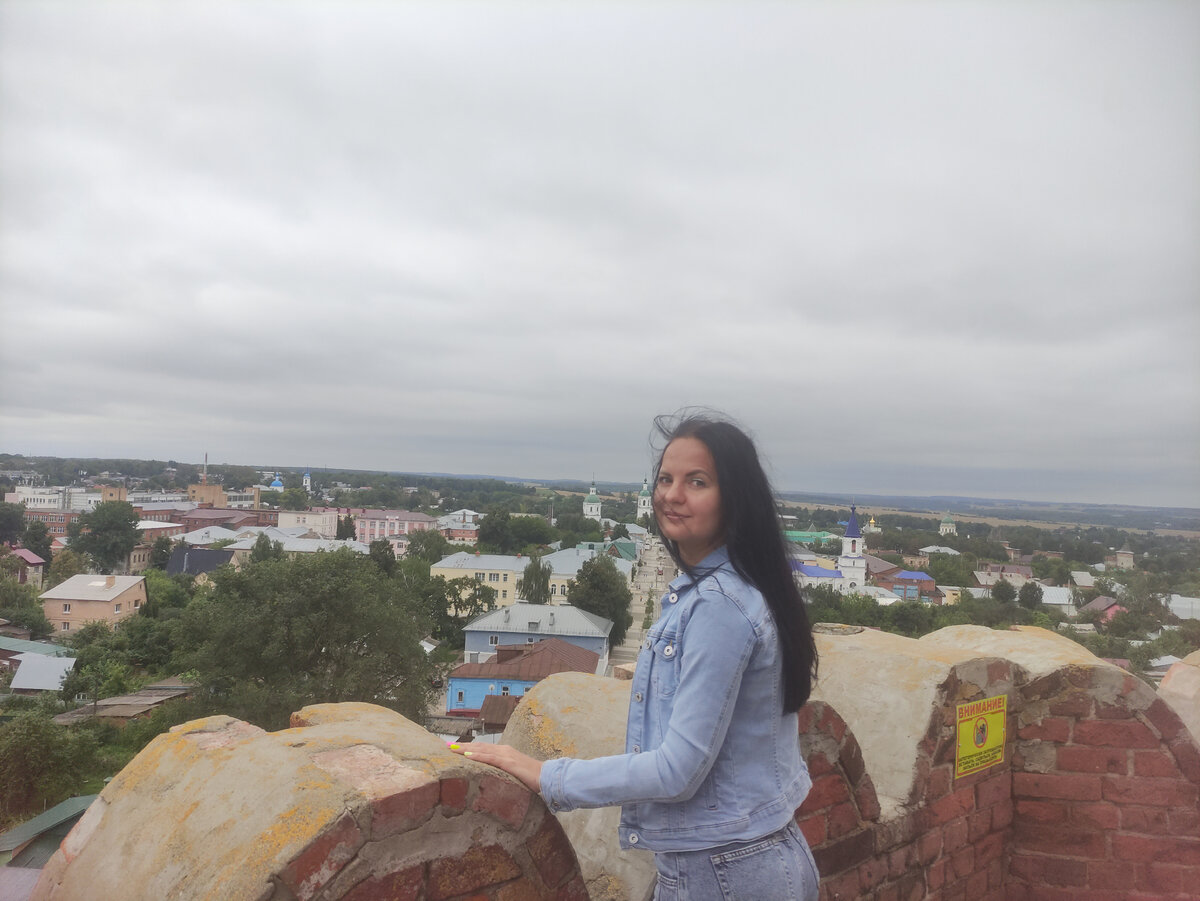 На главной смотровой Зарайска