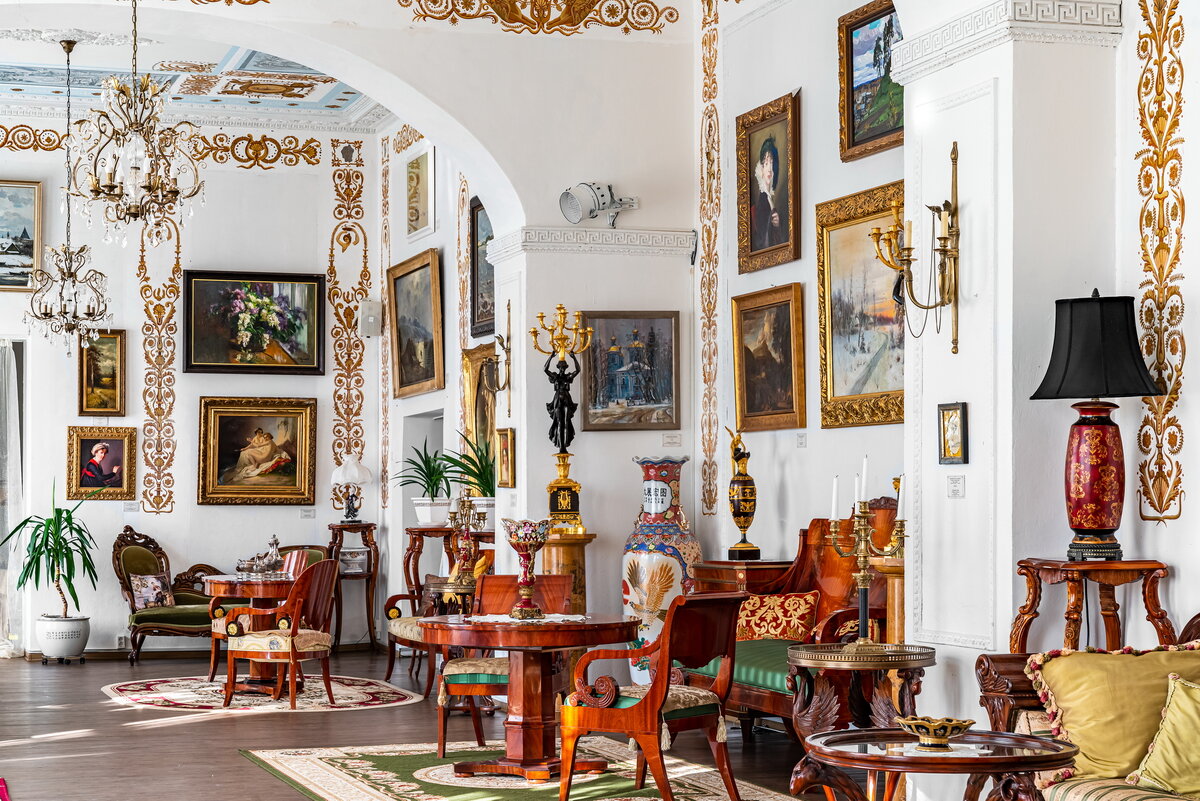 Парадные зал усадьбы Марьино. Фото автора!