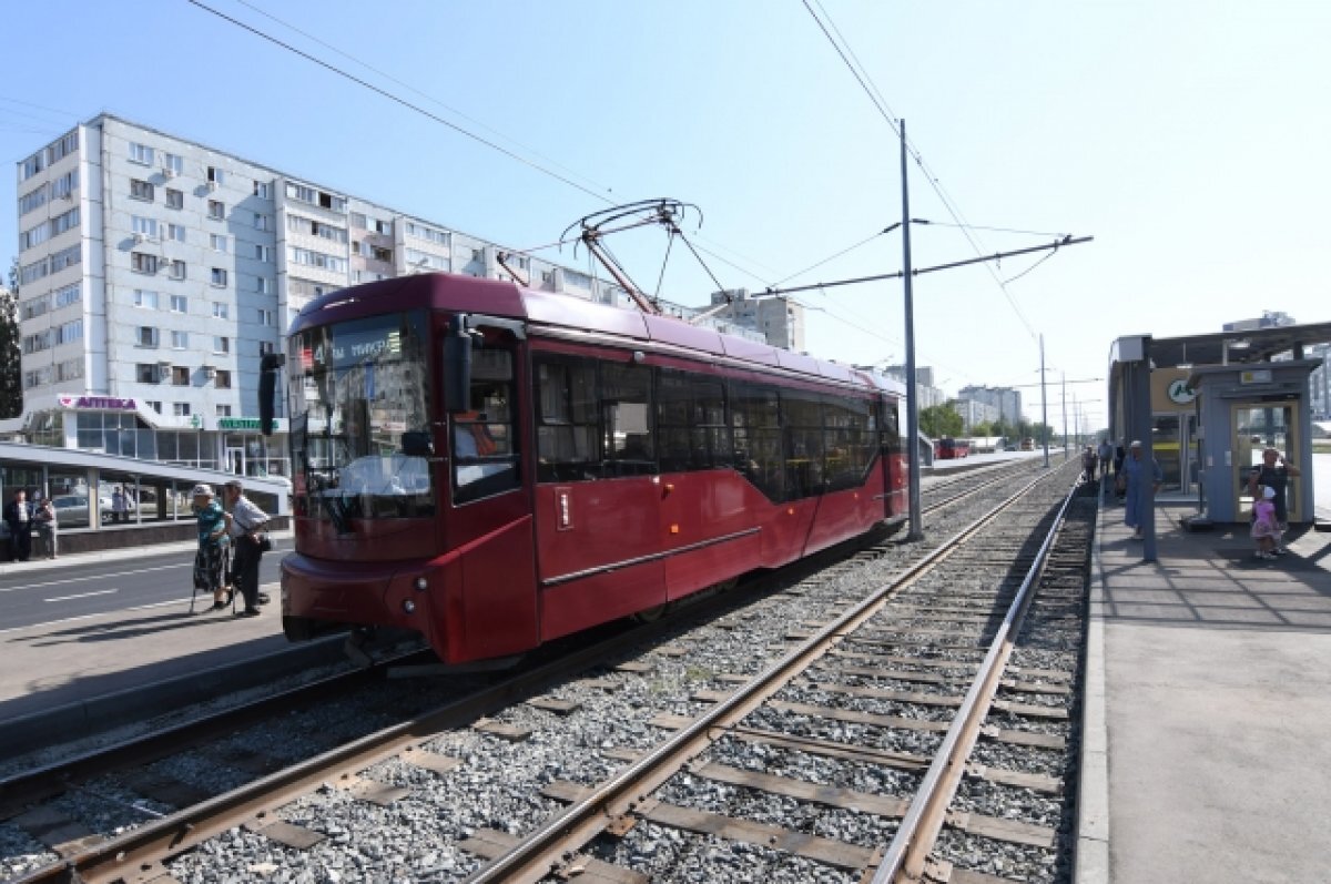    В Казани временно приостановили движение некоторых трамваев и троллейбусов