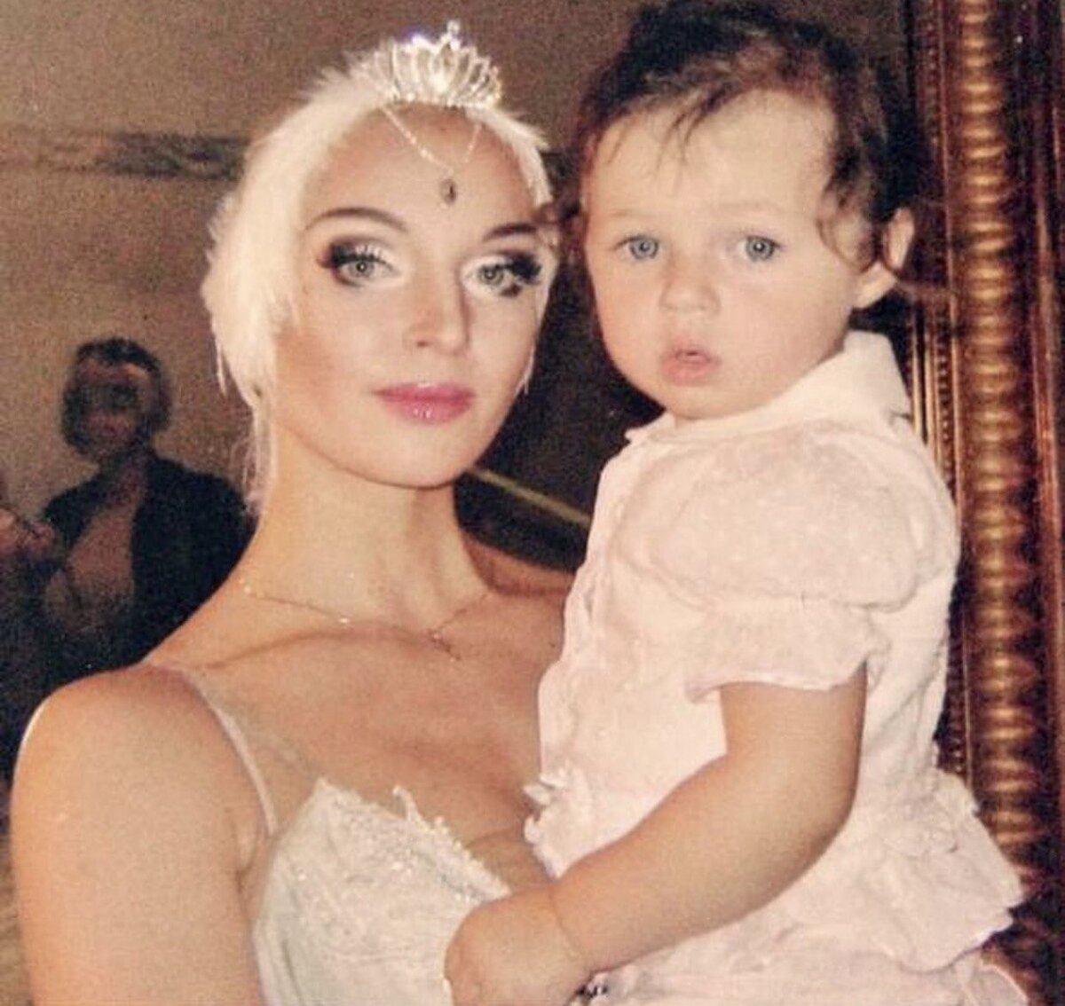Анастасия Волочкова с маленькой Ариадной. Фото: соцсети Анастасии Волочковой