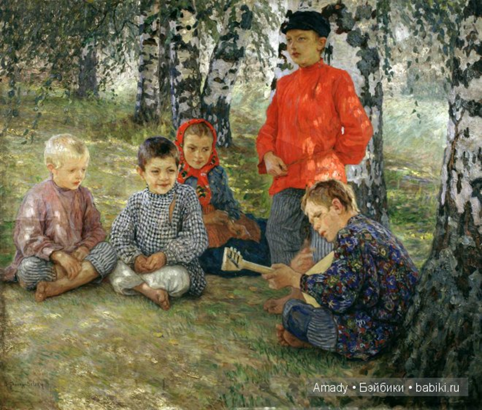 Н.Богданов- Бельский «Виртуоз» 1891