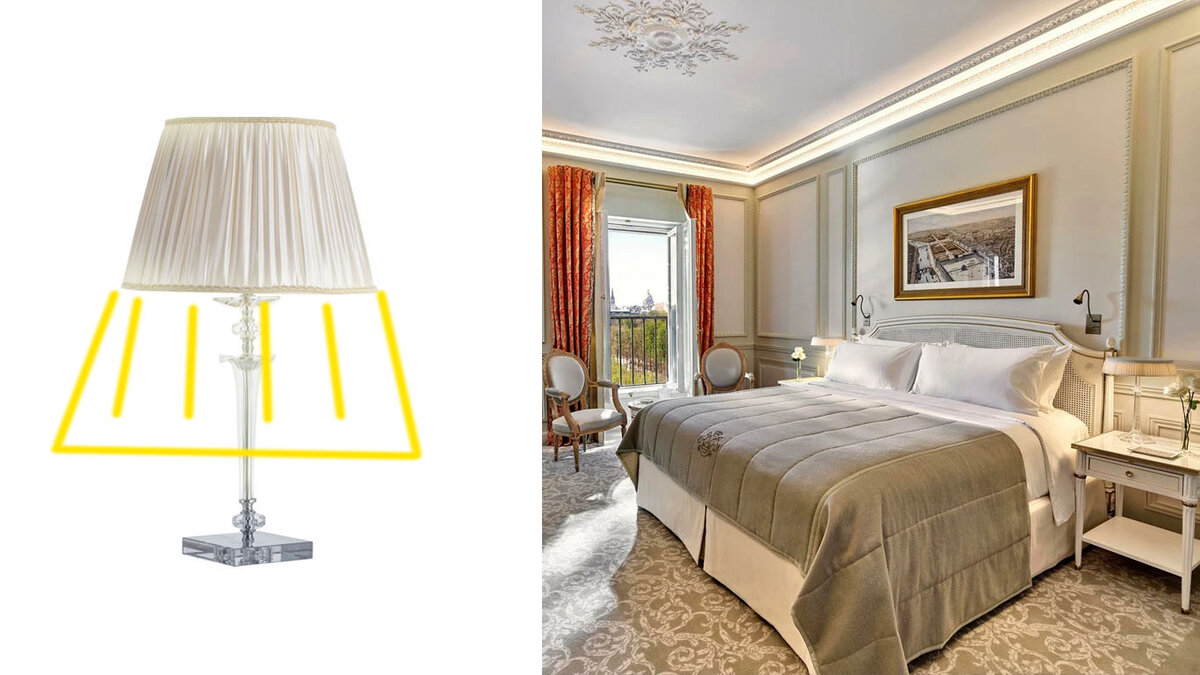 комбинированное освещение со светодиодной лентой за карнизом